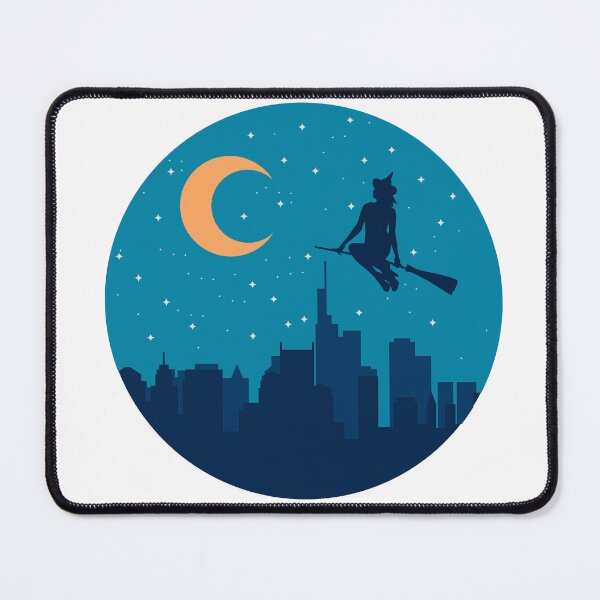 Item preview, Woman Witch Befana On A Broomstick designed and sold by TiiNGA.