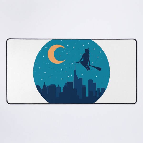 Item preview, Woman Witch Befana On A Broomstick designed and sold by TiiNGA.