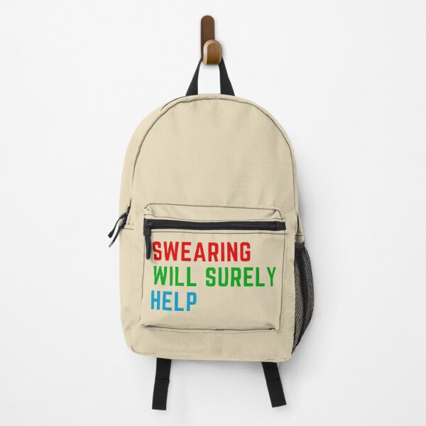 Item preview, Copy of Funny Saying , Swearing will Surely Help , for a mom gift or a gift of the birthday , Strong Inspirational designed and sold by Fokma.
