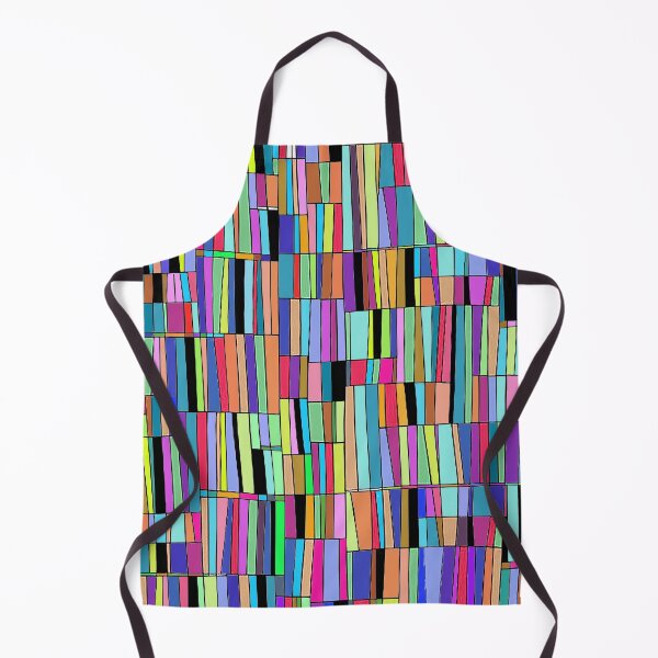 Item preview, Mid Century Modern Pattern, Colorful Abstract bookshelf designed and sold by Nostrathomas66.