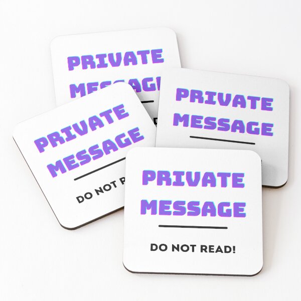 Item preview, Private Message Do Not Read! designed and sold by Javamba.