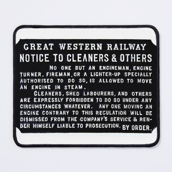 Item preview, Vintage Great Western Railway Loco Shed sign designed and sold by Random Railways.