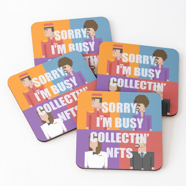 Item preview, Sorry,I’m busy collecting nfts- nft is my valentine- nft lovers designed and sold by Moon-Light-Art.