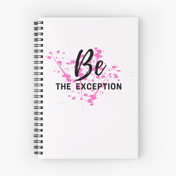 Item preview, BE THE EXCEPTION designed and sold by Inspiretouplift.