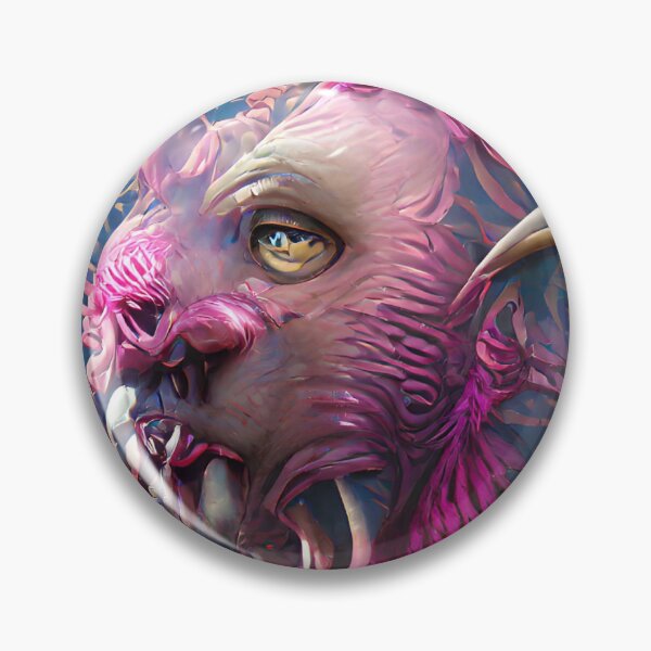 Item preview, Lion Abstract AI Art Design designed and sold by boopsblunt.