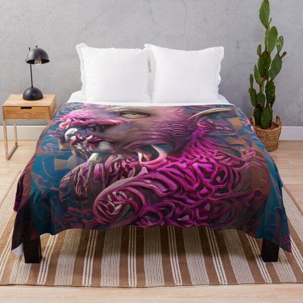 Item preview, Lion Abstract AI Art Design designed and sold by boopsblunt.