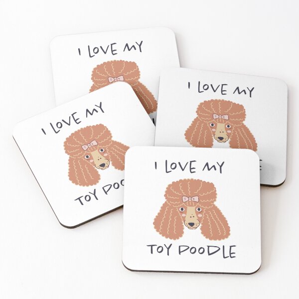 Item preview, I Love My Toy Poodle designed and sold by greenoriginals.
