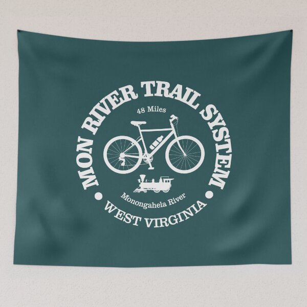 Item preview, Mon River Trail (cycling) designed and sold by curranmorgan.