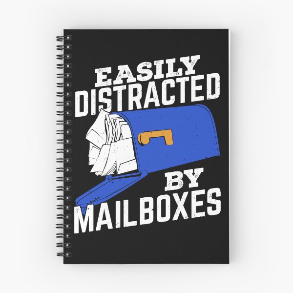 Item preview, Easily Distracted By Mailboxes Postal Worker Gift designed and sold by Marcid95.