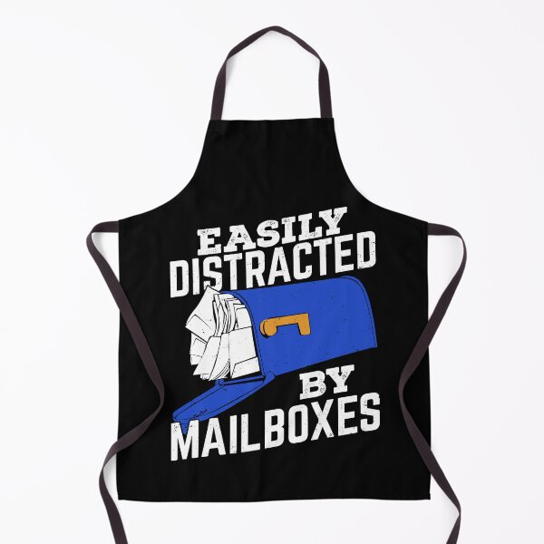 Item preview, Easily Distracted By Mailboxes Postal Worker Gift designed and sold by Marcid95.