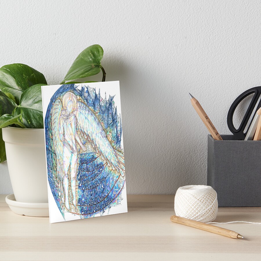 Fear Not Art Board Print