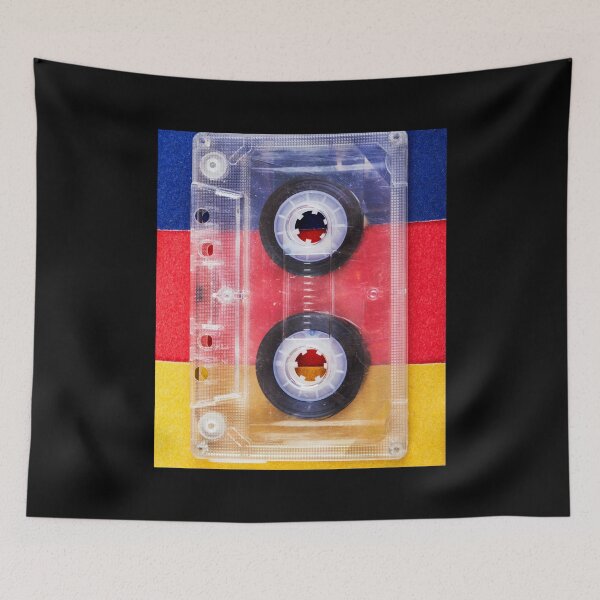 Item preview, 80's Transparent Cassette Tape For Retro Music Lovers And Musicians - Cassette Deck designed and sold by Funwithmusic.