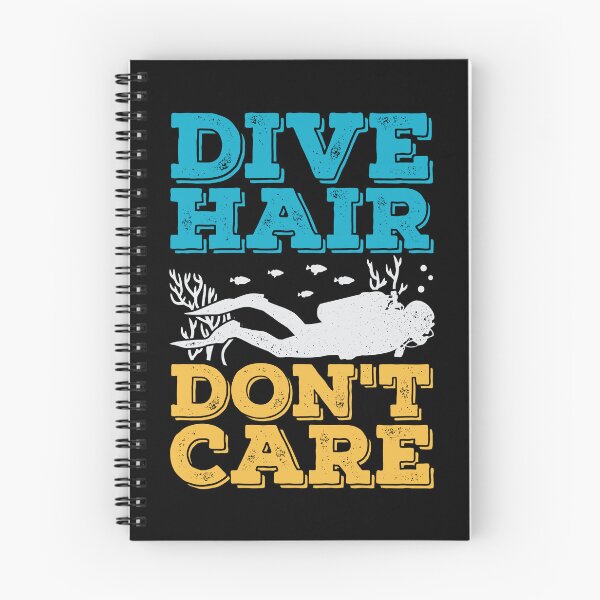 Item preview, Dive Hair Don't Care Scuba Diver Gift designed and sold by Marcid95.