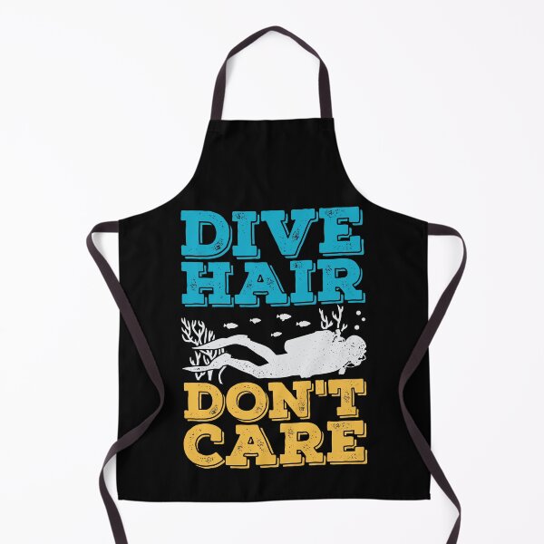Item preview, Dive Hair Don't Care Scuba Diver Gift designed and sold by Marcid95.