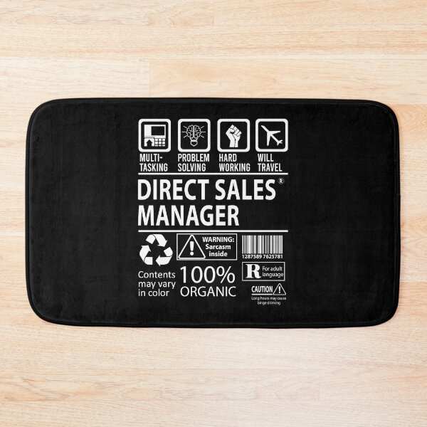 Item preview, Direct Sales Manager T Shirt - MultiTasking Certified Job Gift Item Tee designed and sold by sabinacsnm.
