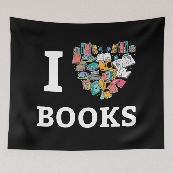 Item preview, I love books designed and sold by world-of-words.