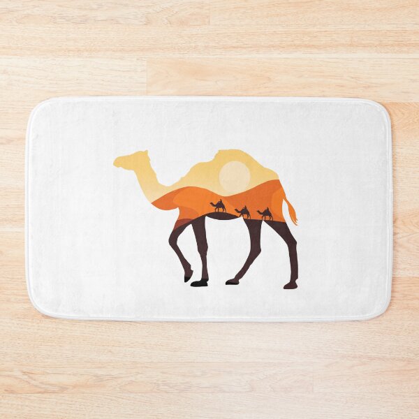Item preview, Dromedary silhouette and landscape designed and sold by landscapeworlds.