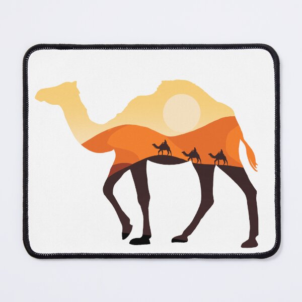 Item preview, Dromedary silhouette and landscape designed and sold by landscapeworlds.
