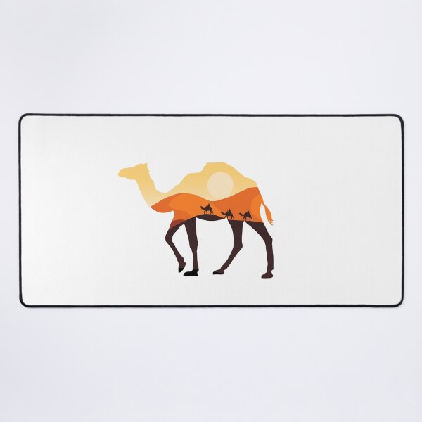 Item preview, Dromedary silhouette and landscape designed and sold by landscapeworlds.