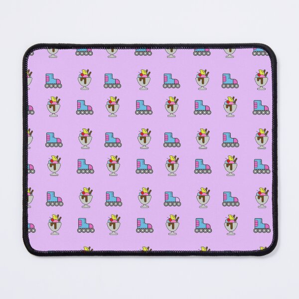 Item preview, 80’s diner themed pattern designed and sold by ClumsyGiraffeCo.