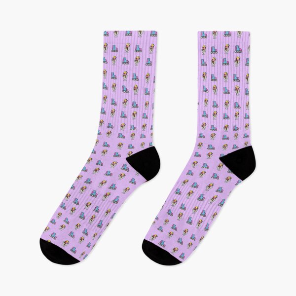 Item preview, 80’s diner themed pattern   designed and sold by ClumsyGiraffeCo.