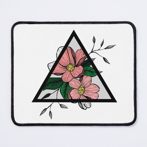 Item preview, Triangle Flower Tattoo designed and sold by Harrostyle.