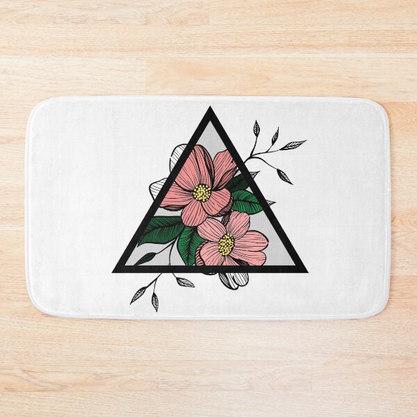 Item preview, Triangle Flower Tattoo designed and sold by Harrostyle.