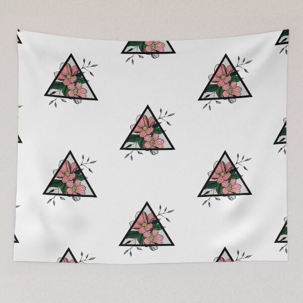 Item preview, Triangle Flower Tattoo designed and sold by Harrostyle.