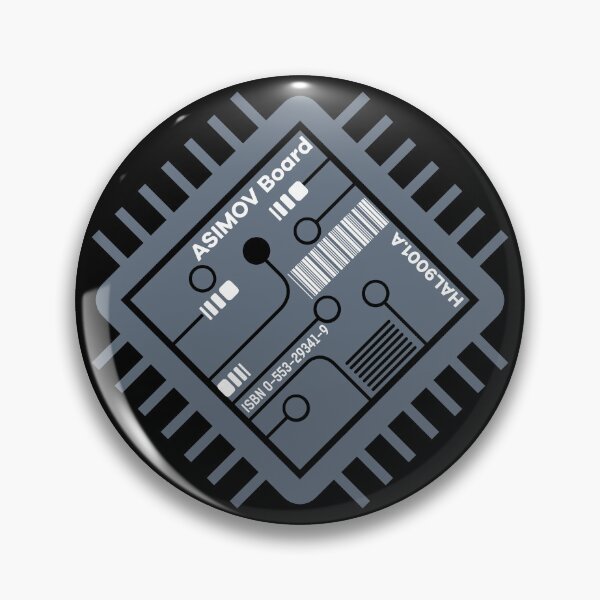 Item preview, Green Microchip Isaac Asimov tribute grey edition. designed and sold by angelisart.
