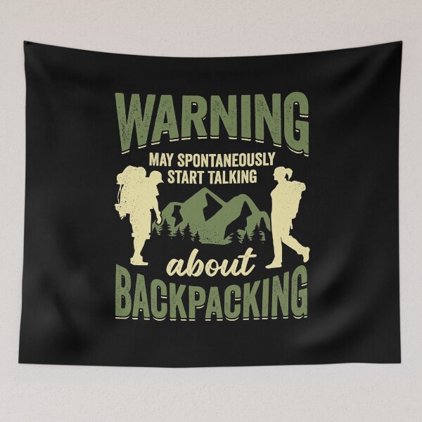 Item preview, Backpacking Travel Vacation Trip Backpacker Gift designed and sold by Marcid95.