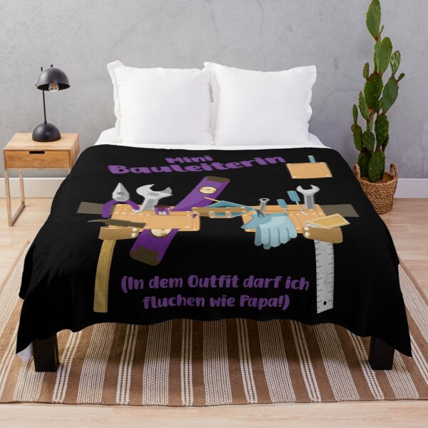 Item preview, Mini Bauleiterin - Fluchen wie Papa – Mädchen designed and sold by Shirt-Designs.
