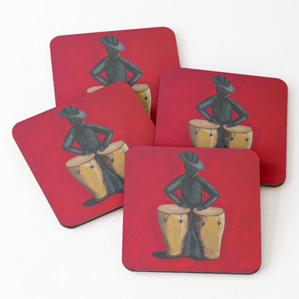 Item preview, El Salsero | Conga Player | Latin Music Art designed and sold by Art-y-Son.