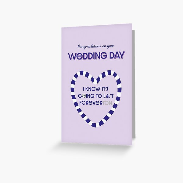 Item preview, Everton Wedding designed and sold by Incognito Design.