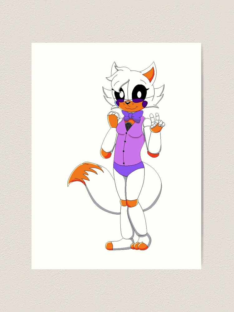 Lolbit FNAF Art Print 5x7in -  Norway