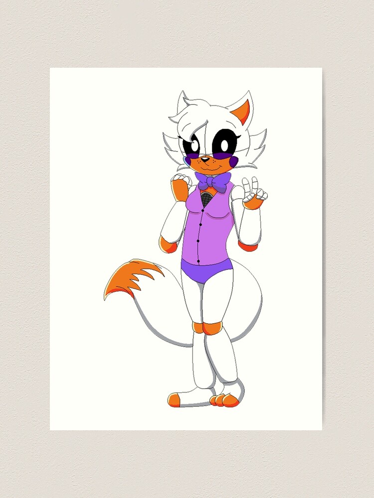 LOLBIT FNAF Art Print by Rora.the.Explora