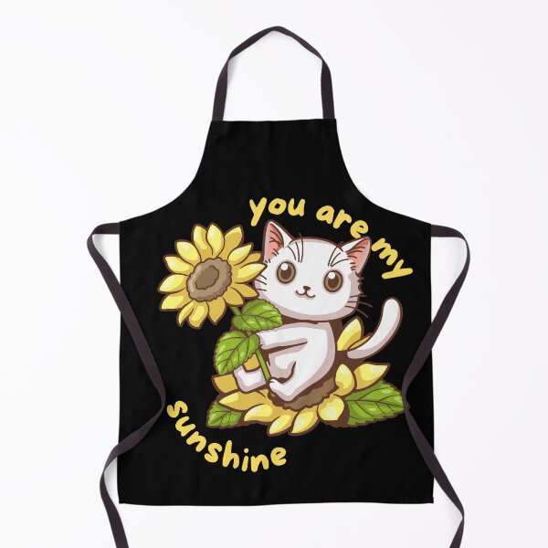 Item preview, You Are My Sunshine Cat Sunflower designed and sold by NerdCulture.