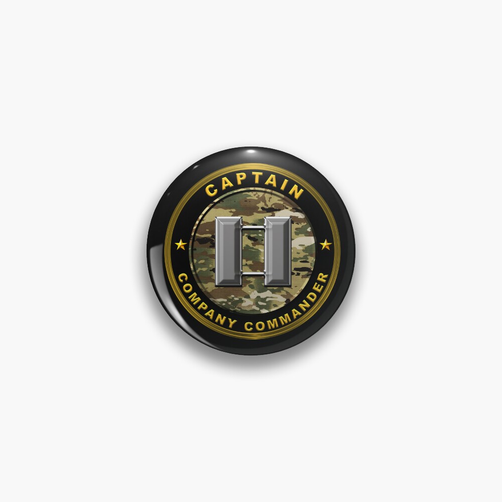 Army Captain One Piece Pin | Redbubble