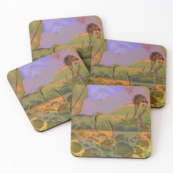 Item preview, Botanical series: Thinking of Sunflowers designed and sold by Susan R. Kirshenbaum.