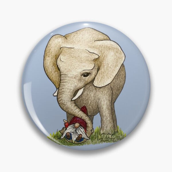 Item preview, Elephant and Gnome designed and sold by SarahCD13.