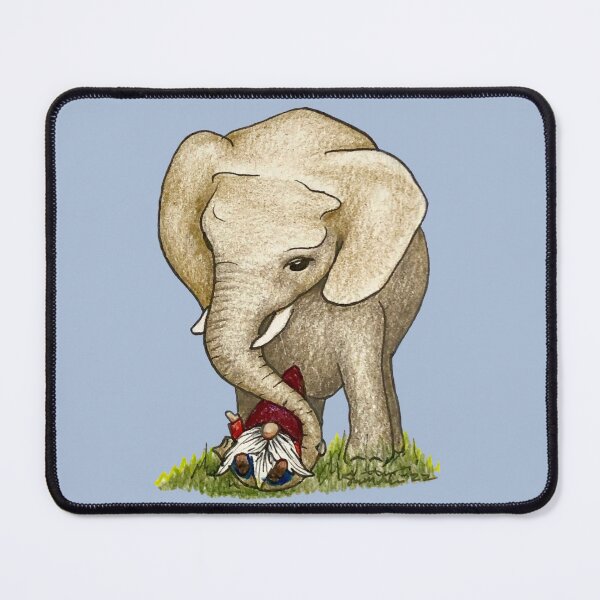 Item preview, Elephant and Gnome designed and sold by SarahCD13.