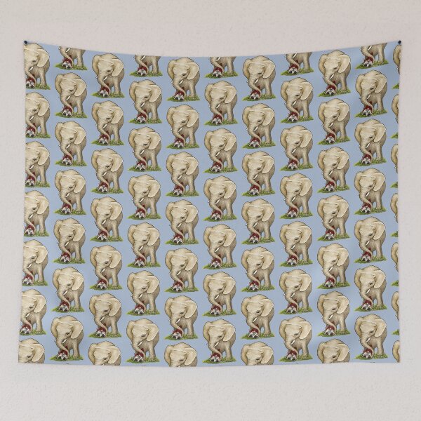 Item preview, Elephant and Gnome designed and sold by SarahCD13.