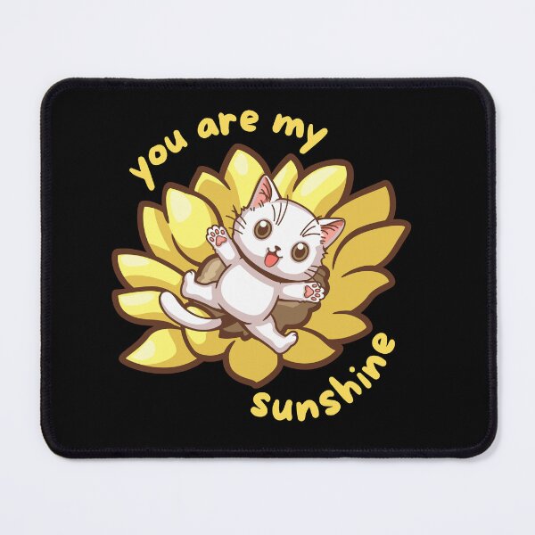 Item preview, You Are My Sunshine Cat Sunflower Kitty designed and sold by NerdCulture.