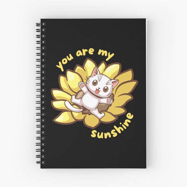 Item preview, You Are My Sunshine Cat Sunflower Kitty designed and sold by NerdCulture.