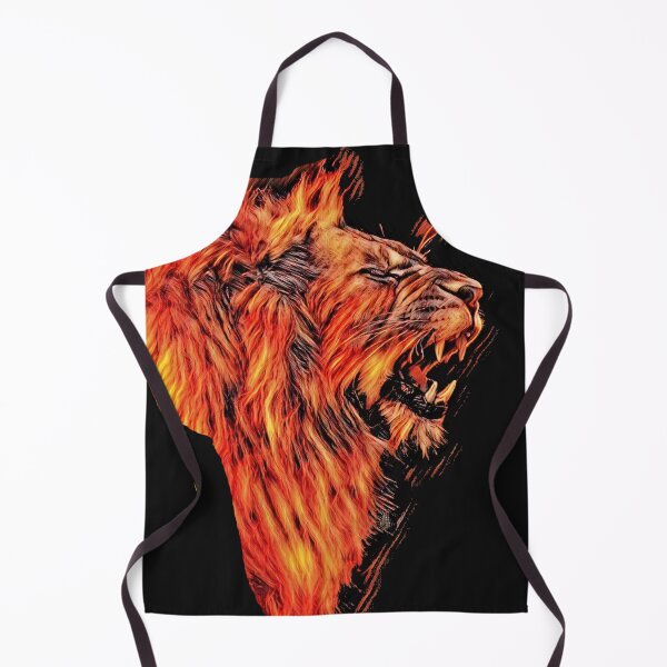 Item preview, Lion is my spirit animal, Lion African Symbolism Flames Essential Classic T-Shirt designed and sold by harry mac.