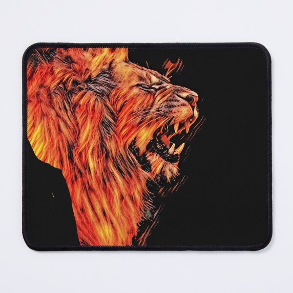 Item preview, Lion is my spirit animal, Lion African Symbolism Flames Essential Classic T-Shirt designed and sold by harry mac.