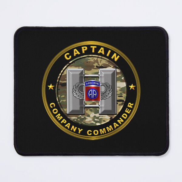 Item preview, 82nd Airborne Division Captain Company Commander designed and sold by SoldierAlways.