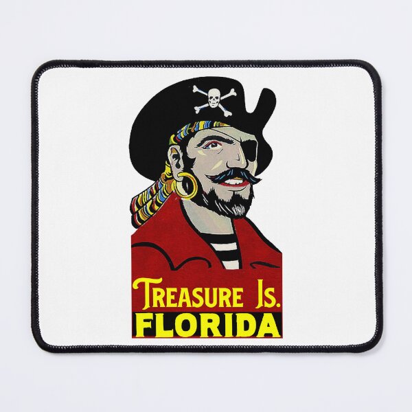 Item preview, Treasure Island Beach Florida Pirate FL designed and sold by DESTINATIONS DECAL.