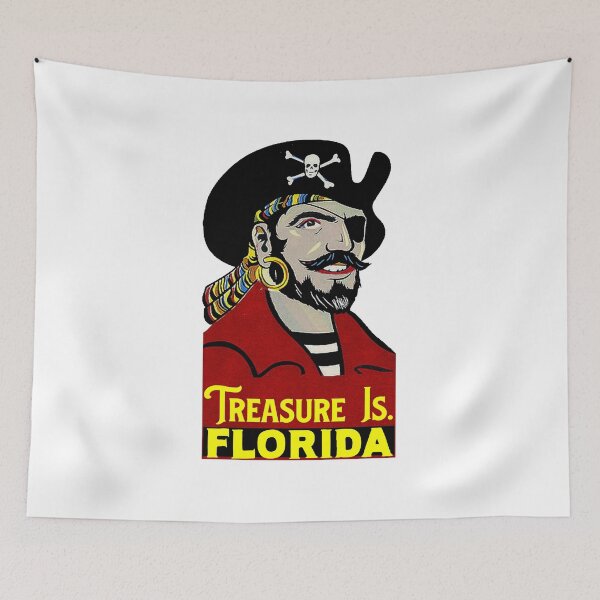 Item preview, Treasure Island  Beach Florida Pirate FL  designed and sold by DESTINATIONS DECAL.