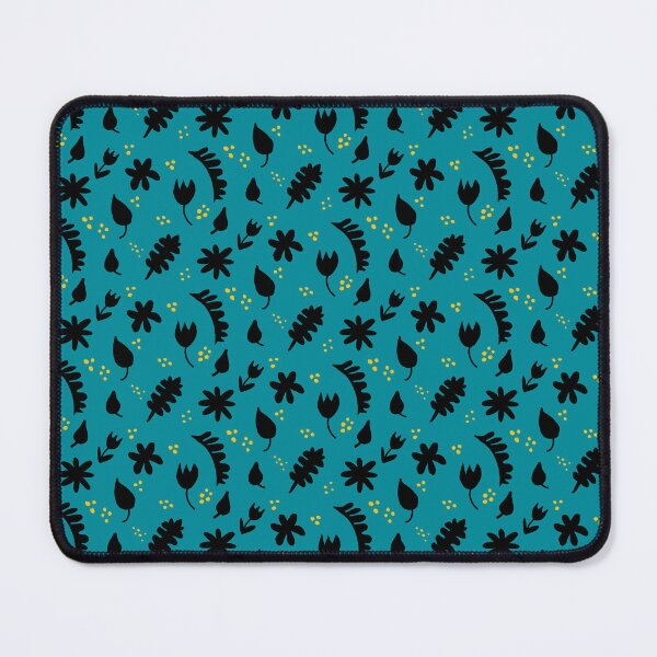Item preview, Blue and Black floral designed and sold by DemonicGloom.
