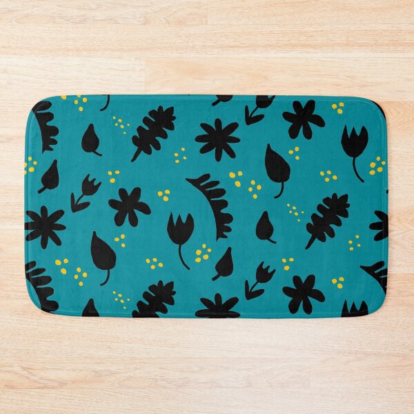Item preview, Blue and Black floral designed and sold by DemonicGloom.